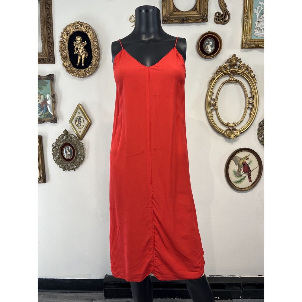 T by Alexander Wang Red Slip Dress Size XS